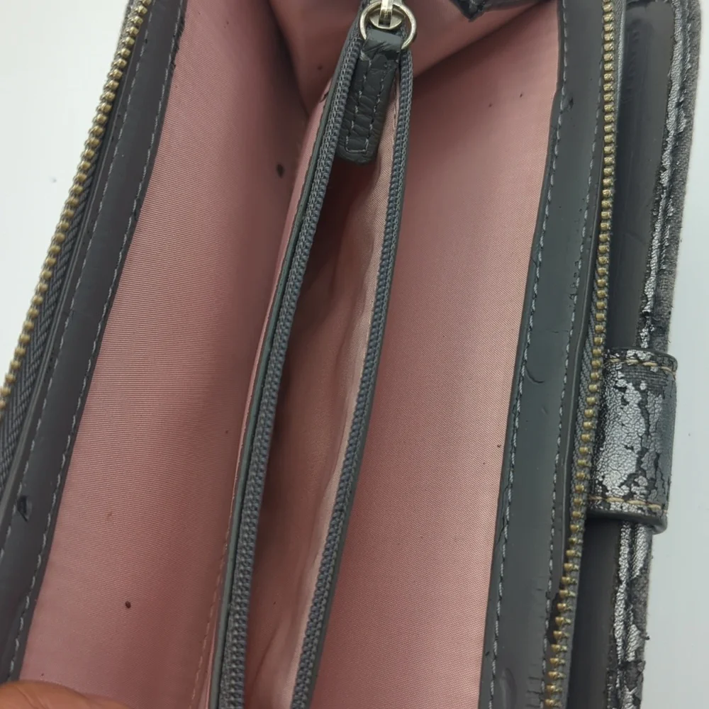 Coach Silver Long Wallet - Picture 7 of 8